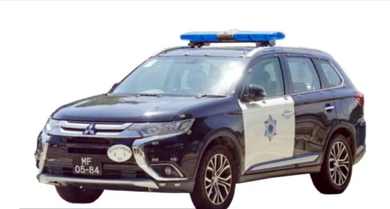 Mitsubishi Outlander 2019 Département des Douanes de Macao 1:43 VITESSE