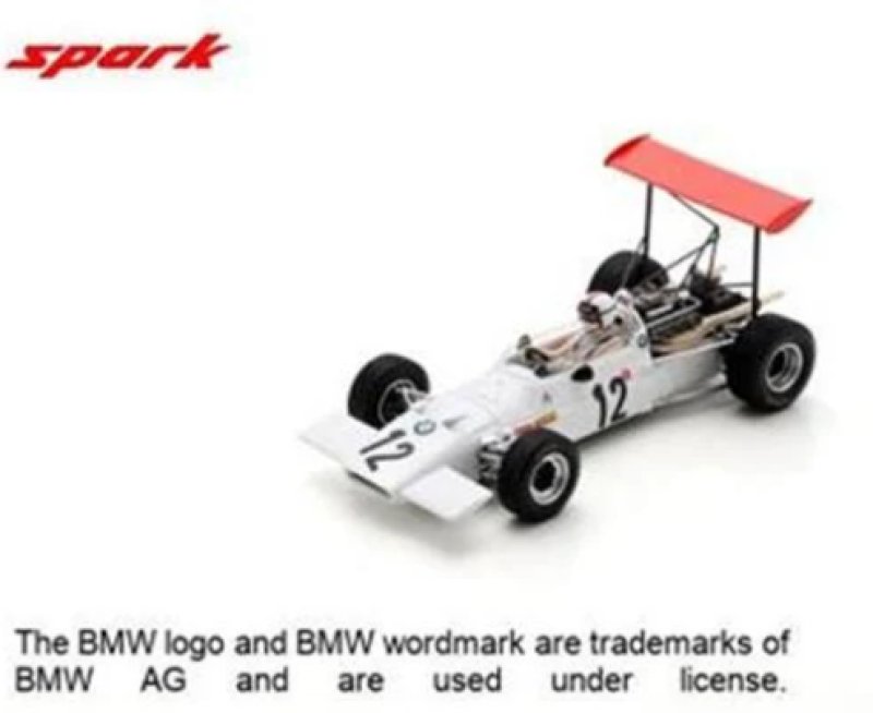 BMW 269 N°12 F2 Eifelrennen 1969 Gerhard Mitter schaalmodel 1/43 van Spark