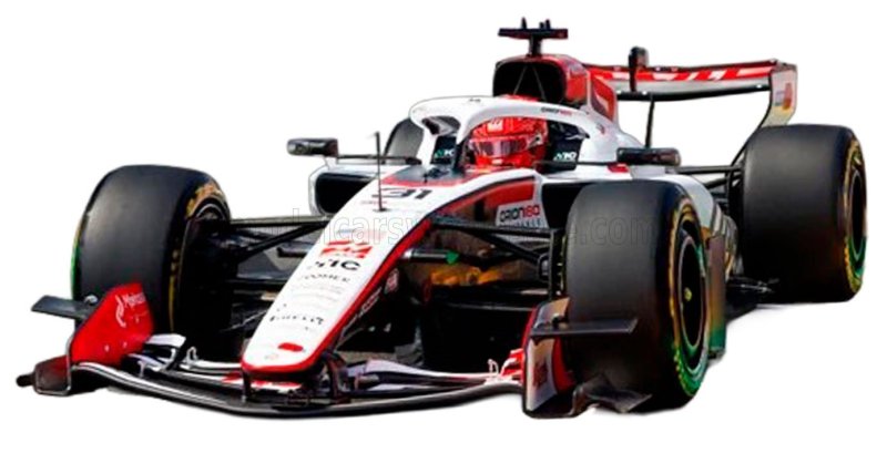 Schaalmodel van Haas VF-26 Esteban Ocon 1/18 Spark