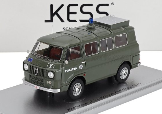 Alfa Romeo F-12 Minibus Polizia 1970 1/43 Kess