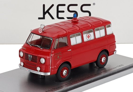 Alfa Romeo F12 Vigili del Fuoco Ambulanza 1/43 KESS