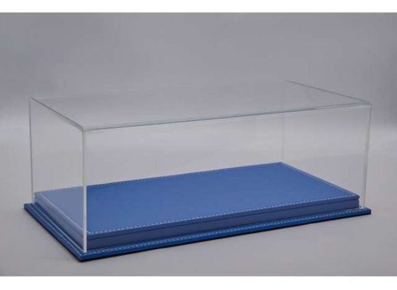 ATLANTIC 1/12 Display Case Mulhouse Blauw Leer