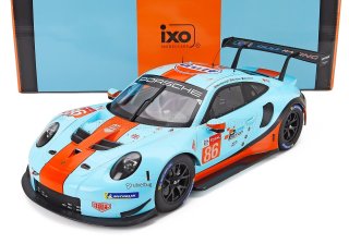 Porsche 911 RSR 1/12 IXO schaalmodel Le Mans 2018