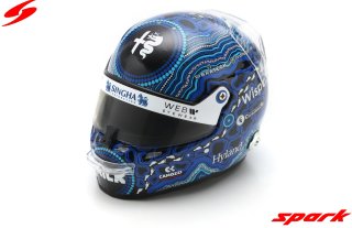 Schaalmodel van Valtteri Bottas' helm - Alfa Romeo - Australian GP 2023 - 1/5 - Spark