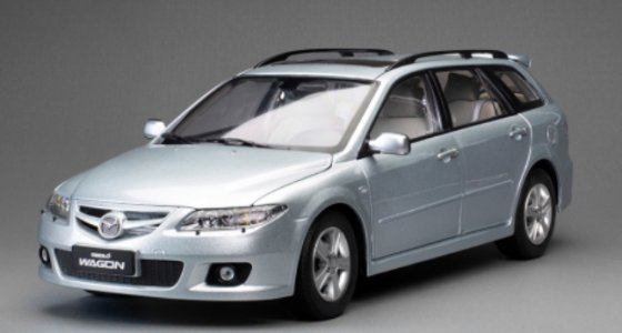 Mazda 6 Wagon 1/18 schaalmodel door Sunstar