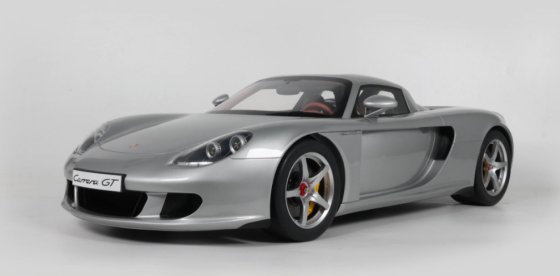 Porsche Carrera GT 1/8 schaalmodel door GT Spirit