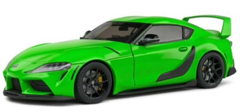 Toyota GR Supra Wasabi Custom 1/18 schaalmodel door Solido