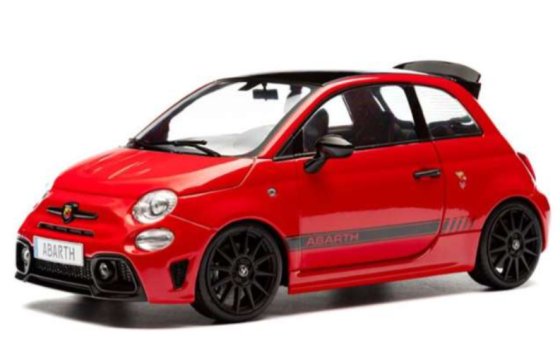 Fiat Nuova 500 Abarth 595 2023 schaalmodel 1/18 van Solido