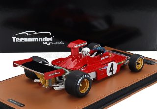 Ferrari 312 B3 'Broke Nose' #4 Canada GP 1973 met coureurfiguur 1/18 Tecnomodel