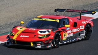 Ferrari 296 GT3 UNI-ROBO BLUEGRASS VELOREX No.6 GT300 Super GT 2025 - 1:43 Looksmart