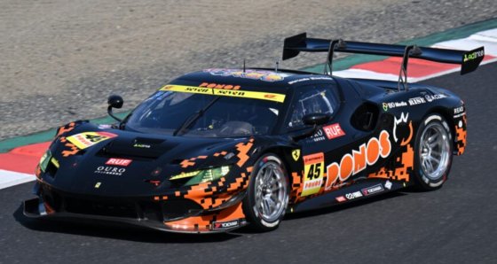 Ferrari 296 EVO PONOS Racing No. 45 GT300 Super GT 2026 modèle réduit 1:43 de Looksmart
