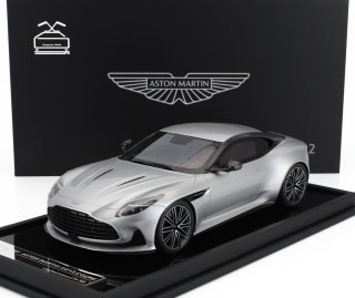 Aston Martin DB12 2023 Lightning Silver 1:18 MotorHelix