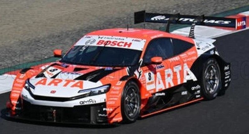 Honda HRC Prelude-GT N°8 Team HRC ARTA Mugen GT500 Super GT 2026 Spark 1/43