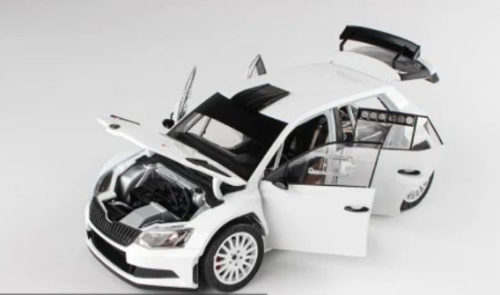 Škoda Fabia III R5 2015 1:18 par Abrex