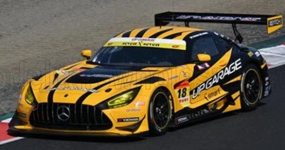Modèle réduit de Mercedes-AMG GT3 Evo No.18 Team UpGarage GT300 Super GT 2026 par Spark à l'échelle 1/43