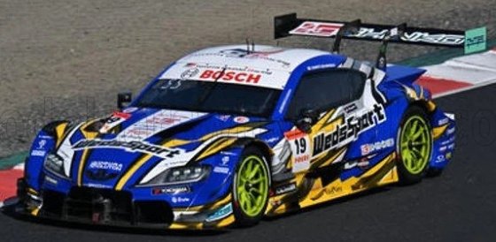 Toyota GR Supra N°19 TGR Team WedsSport Bandoh GT500 Super GT 2026 1/43 Spark