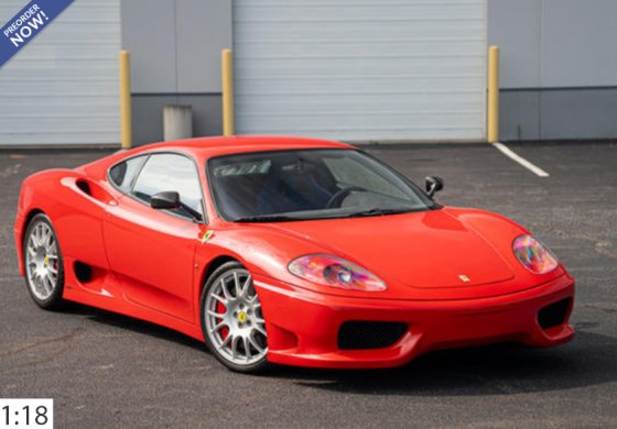Ferrari 360 Challenge Stradale 1/18 BBR Rosso Corsa