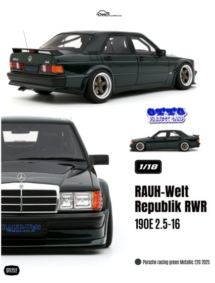 Mercedes-Benz 190E 2.5-16 RWR 1/18 OttOmobile