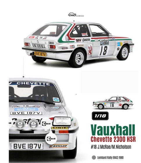 Vauxhall Chevette 2300 HSR 1/18 OttOmobile