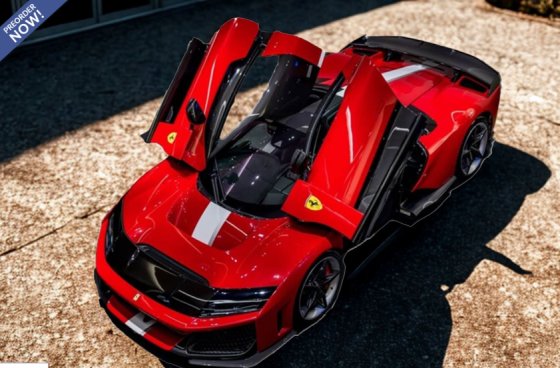 Ferrari F80 modèle réduit 1/18 par BBR