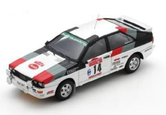 Audi Quattro N°14 Rallye Sanremo 1981 1/43 Spark