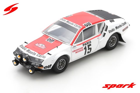 Alpine A310 #15 Rallye Monte Carlo 1976 1/43 Spark