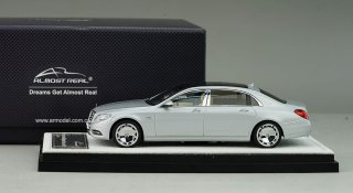 Mercedes-Maybach S-Klasse 2016 zilver 1/43 Almost Real