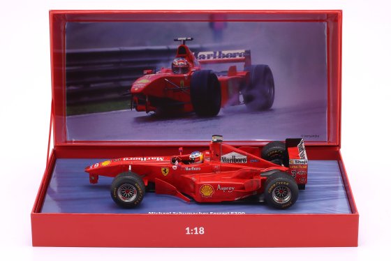 FERRARI - F1 F300 3-WHEELS 3-RUOTE N 3 SPA BELGIUM GP 1998 - THE CRASH INVOLVING MICHAEL SCHUMACHER AND DAVID COULTHARD