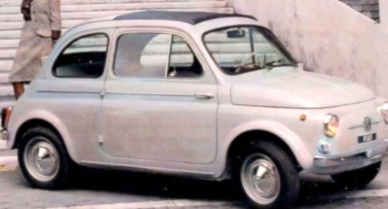 FIAT 500 D Avorio 1/18 BBR