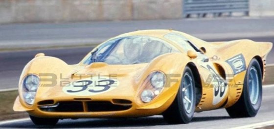 Ferrari 412P modèle réduit 1/18 par TOPMARQUES
