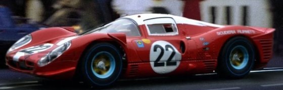 Ferrari 412P #22 modèle réduit 1/18 par TOPMARQUES