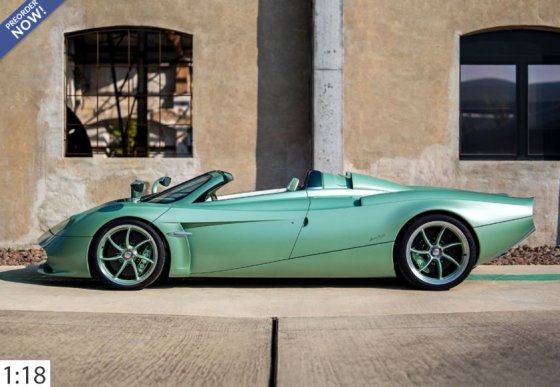 Pagani Huayra Codalunga Speedster 1/18 BBR