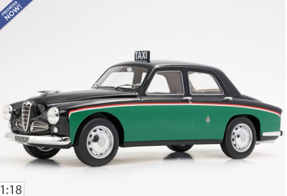 Alfa Romeo 1900 Taxi Milano 1/18 BBR