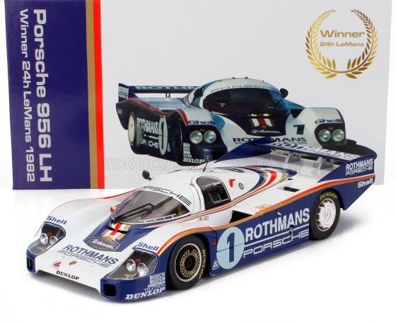 PORSCHE - 956LH 2.6L F6 TWIN TURBO TEAM ROTHMANS PORSCHE SYSTEM N 1 WINNER 24h LE MANS 1982 JACKY ICKX - DEREK BELL