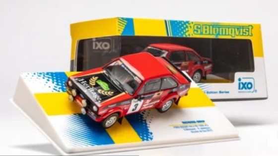 Ford Escort MK II RS 1800, Legend Boucles de Spa, 2010, #3, S.Blomqvist/R.Jakobsson, 1:43