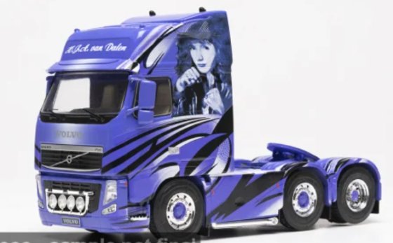Volvo FH16, lila/Dekor, 2003, 1:43