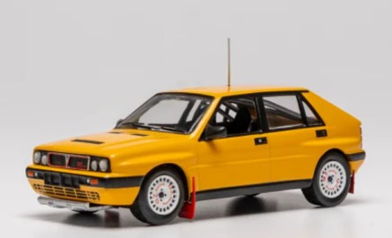 Lancia Delta Integrale 16V, dunkelgelb, 1989, 1:43