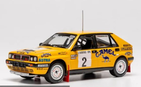 Lancia Delta Integrale 16V, Boucles de Spa, 1989, #2, S.Blomqvist/B.Melander, 1:43