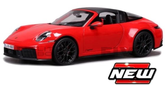 PORSCHE - 911 992-2 TARGA 4 GTS HYBRID 2024 - RED