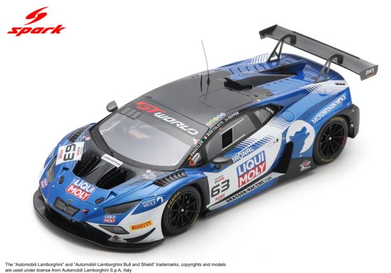 LAMBORGHINI Huracan GT3EVO2N°63GRT - Grasser Racing Team- WINNER 24HSpa25-Bortolotti-Engstler-Pepper
