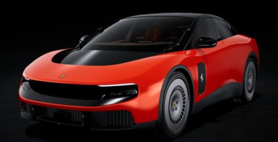 Ferrari Luce Rosso Dino modèle réduit 1/43 par Looksmart