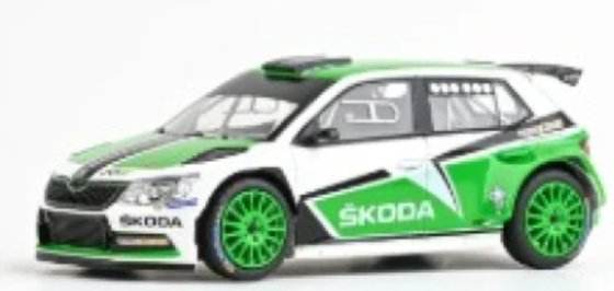 Modèle réduit Skoda Fabia III R5 2015 1/43 ABREX
