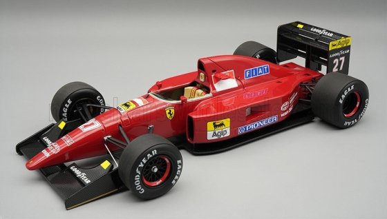 FERRARI - F1 F92A TEAM SCUDERIA FERRARI SPA N 27 MONACO GP 1992 JEAN ALESI - RED BLACK