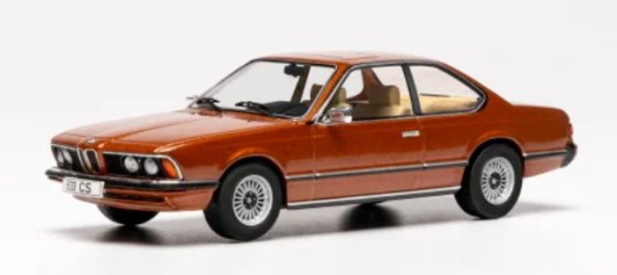 BMW Série 6 (E24) 1977 cuivre 1:43 IXO