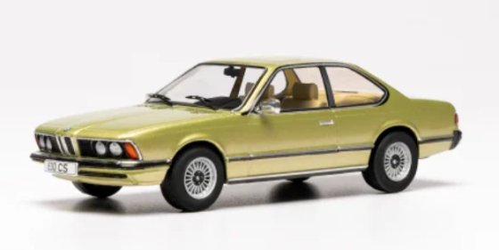 BMW Série 6 (E24) 1977 vert clair 1/43 IXO