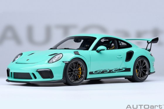 Porsche 911 (991.2) GT3 RS Mint Green 1/18 AUTOart