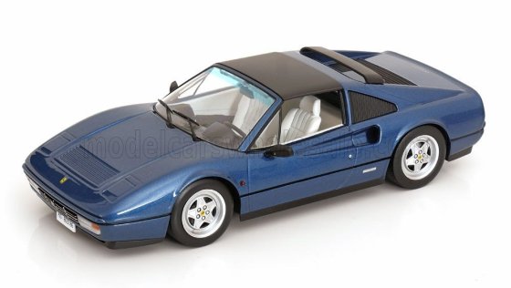 FERRARI - 328 GTS SPIDER WITH REMOVABLE HARD-TOP 1985 - BLUE MET
