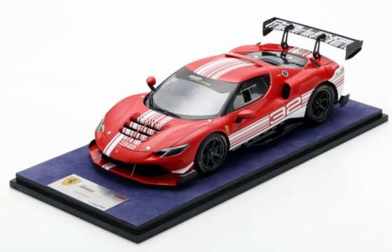 Ferrari 296 Challenge modèle réduit 1/18 de Looksmart