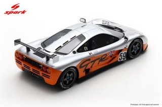 McLaren F1 GTR No.59 Préqualification Le Mans 1995 1/18 Spark