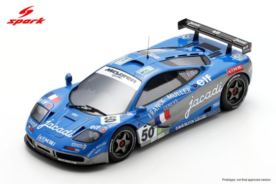 McLaren F1 GTR No.50 5th Le Mans 24H 1995 J-D. Delétraz - F. Giroix - O. Grouillard